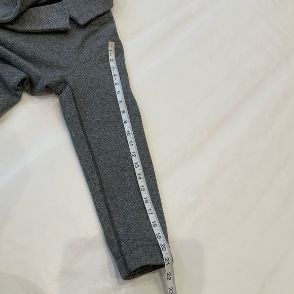 Lululemon Cozy Car Two Buttoned Coat Collared Side Pockets Heather Grey - Picture 9 of 16